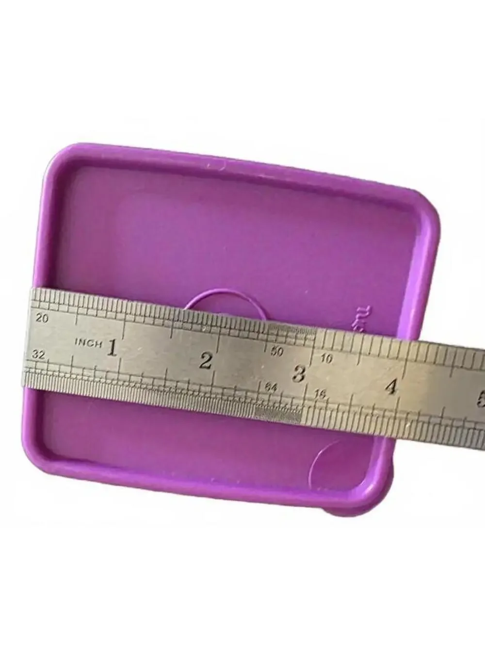 Tupperware purple square